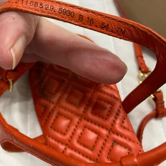 Tory Burch Marion Quilted Sandals Women Size 7 - Picture 6 of 6